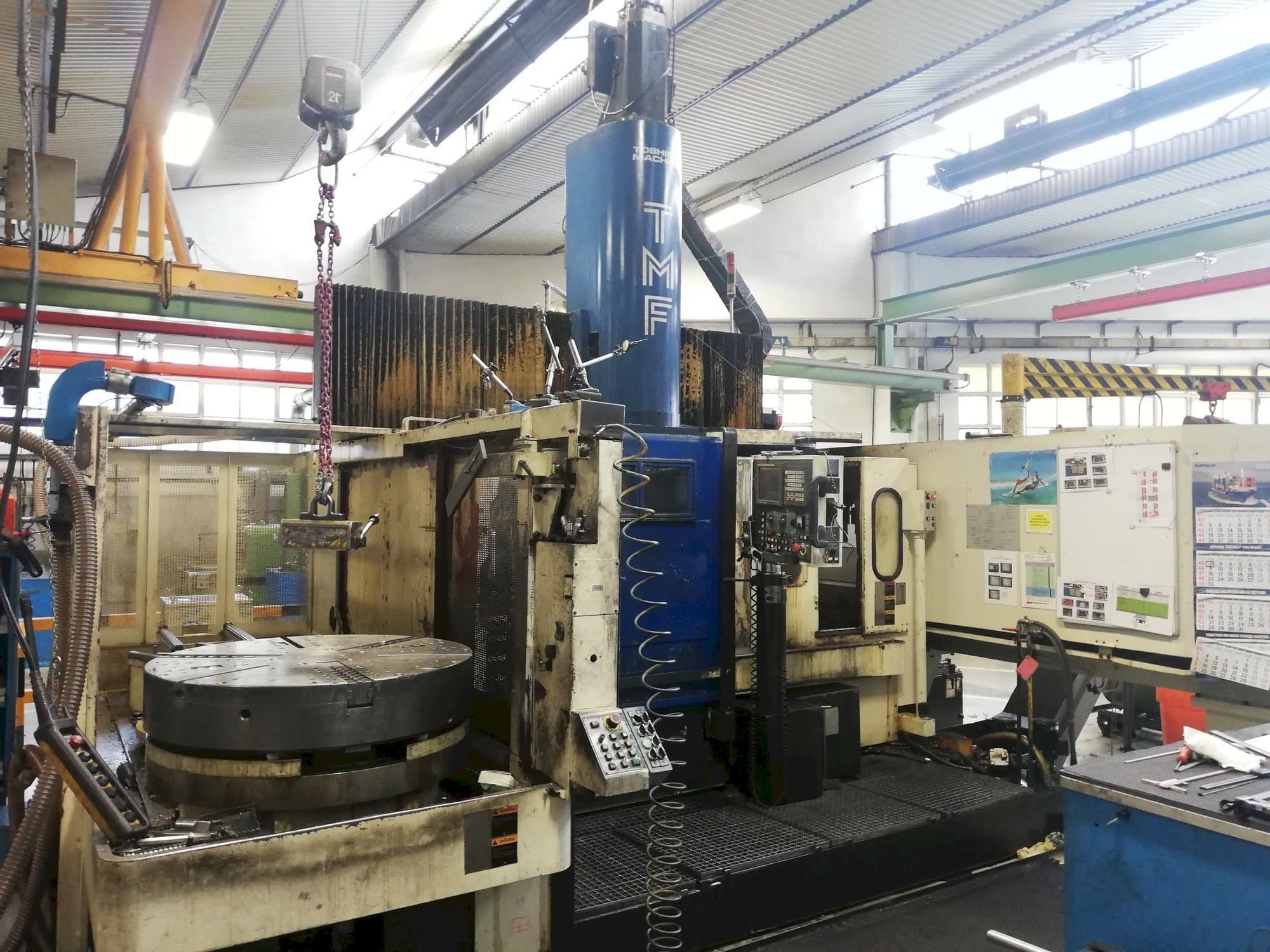 Vista frontal de la máquina Toshiba TMF-10