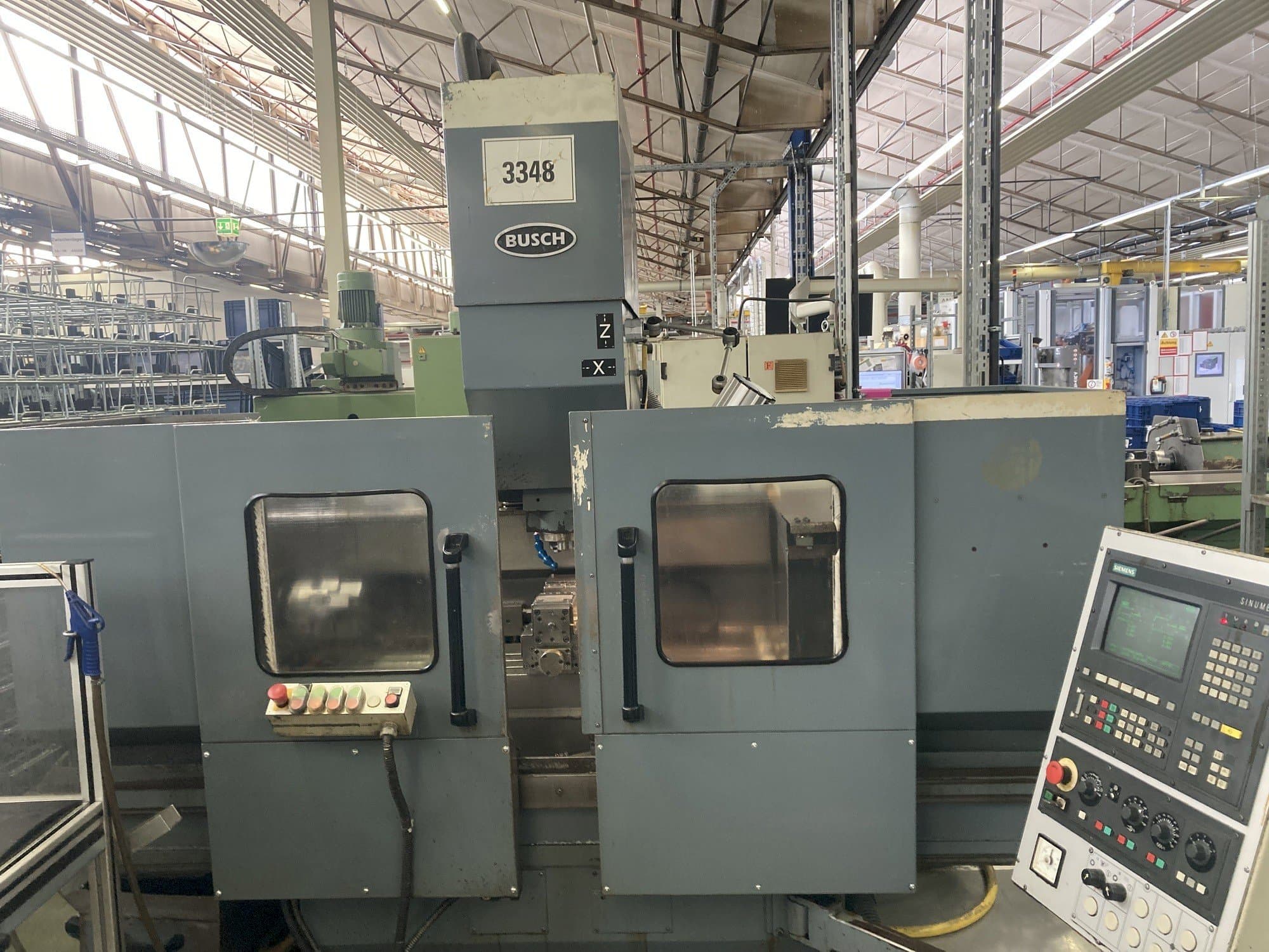 Vista frontal de la máquina BUSCH FB 1- 150