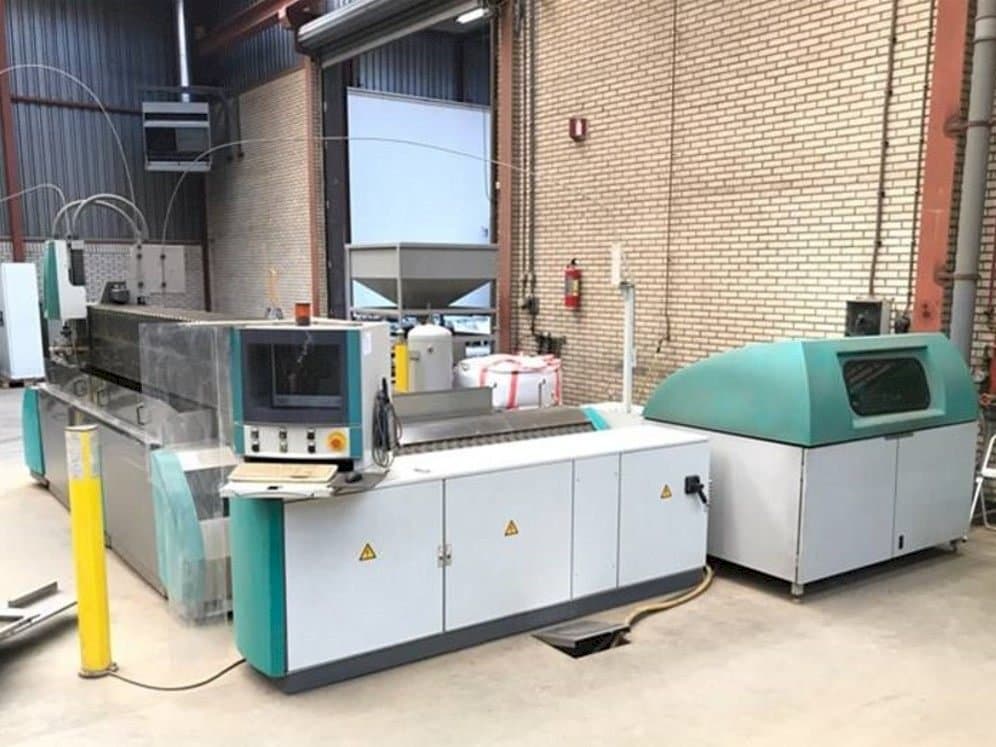 Vista frontal de la máquina Flow WMC 3020