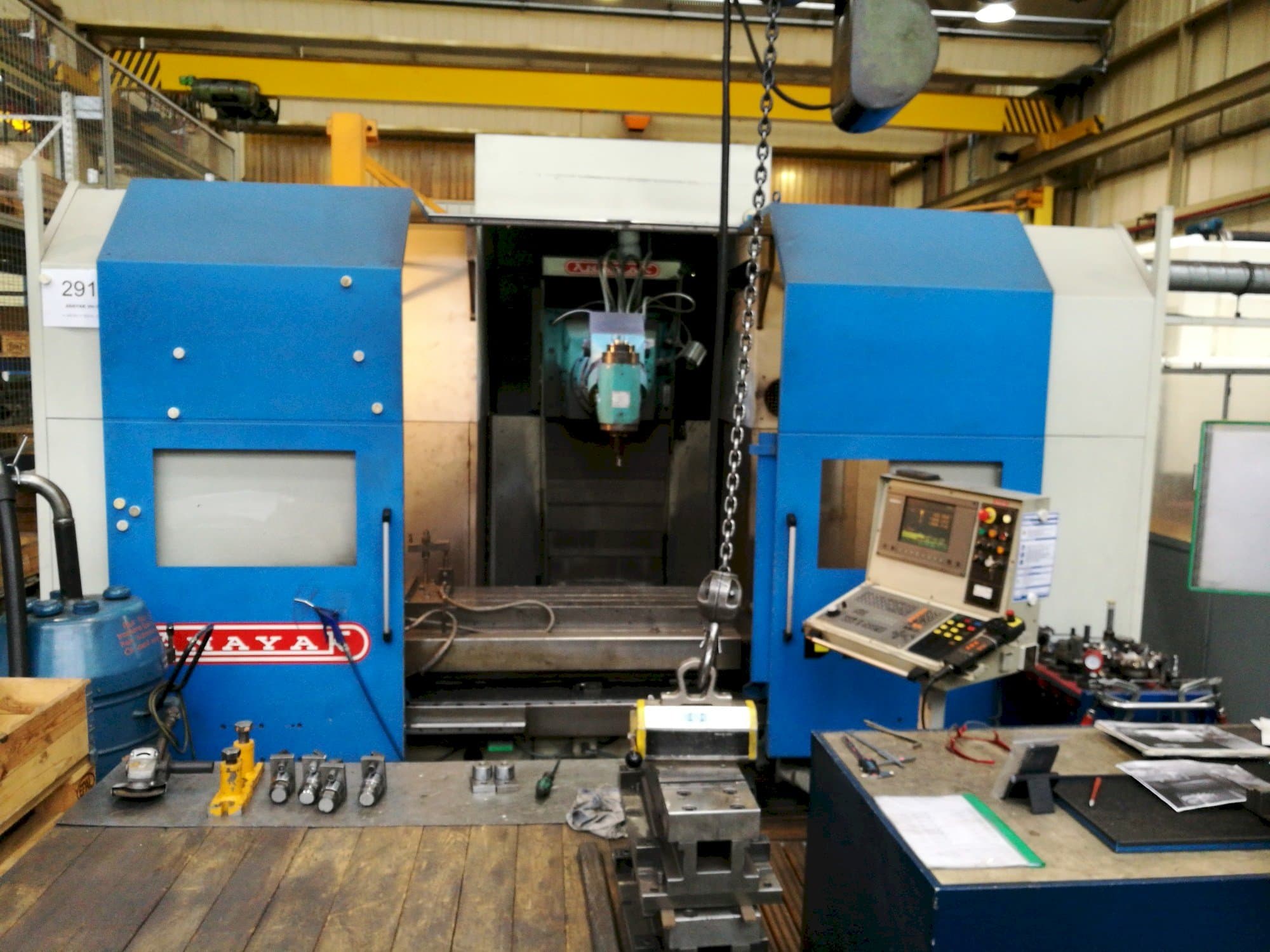 Vista frontal de la máquina ANAYAK VH-1800