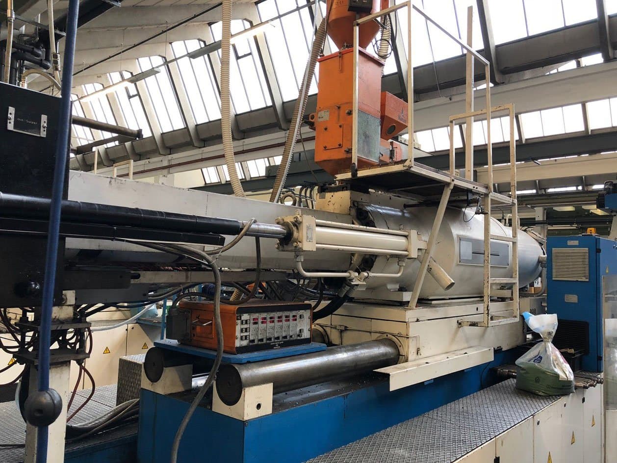 Espacio de trabajo de la máquina ENGEL ES 7000/800