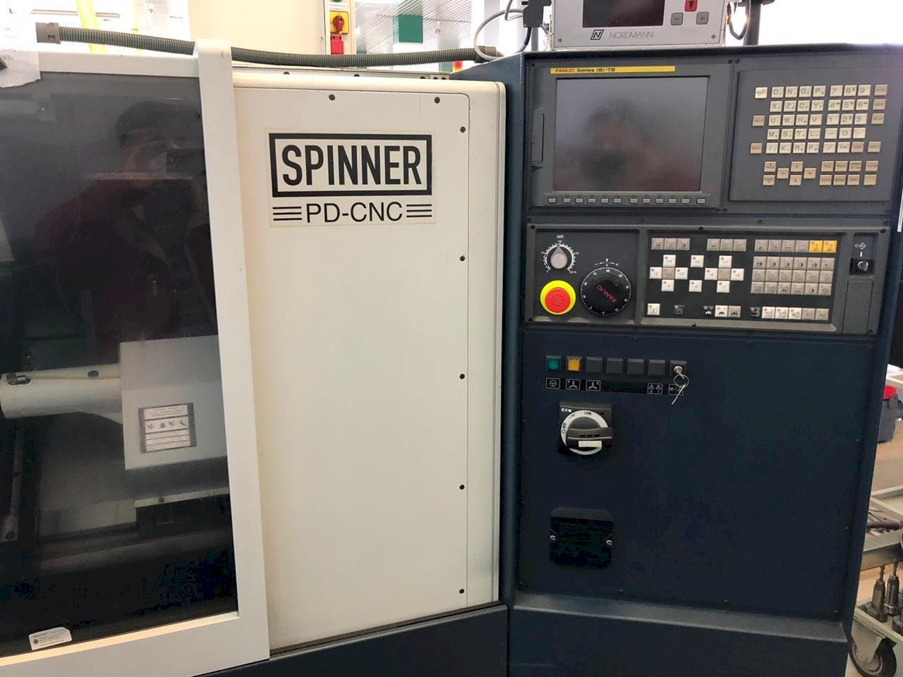 Vista frontal de la máquina SPINNER PD