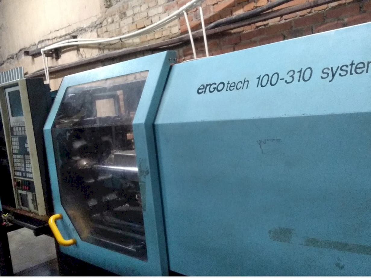 Vista frontal de la máquina DEMAG ERGOtech system 100-310