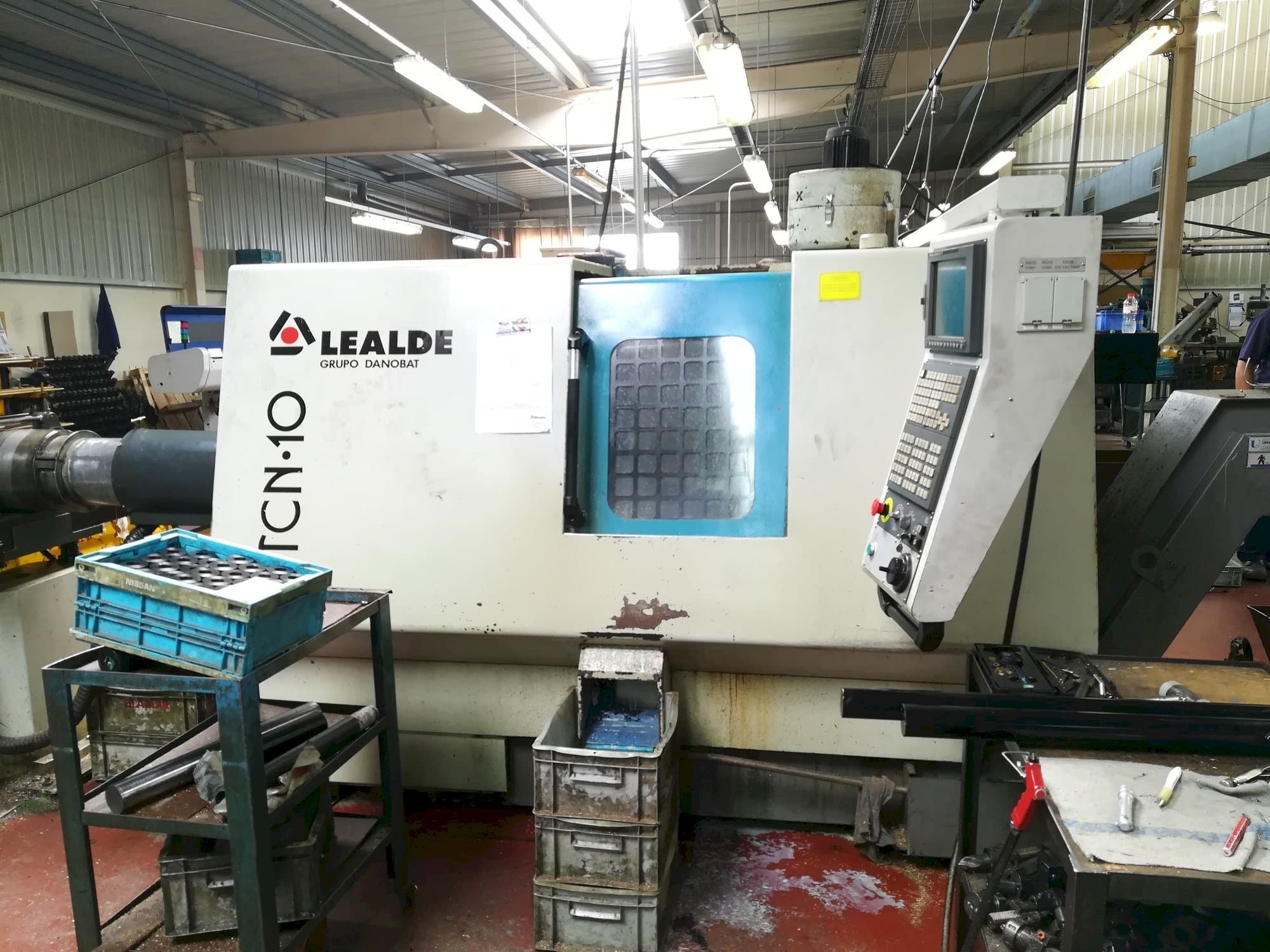 Vista frontal de la máquina Lealde TCN 10