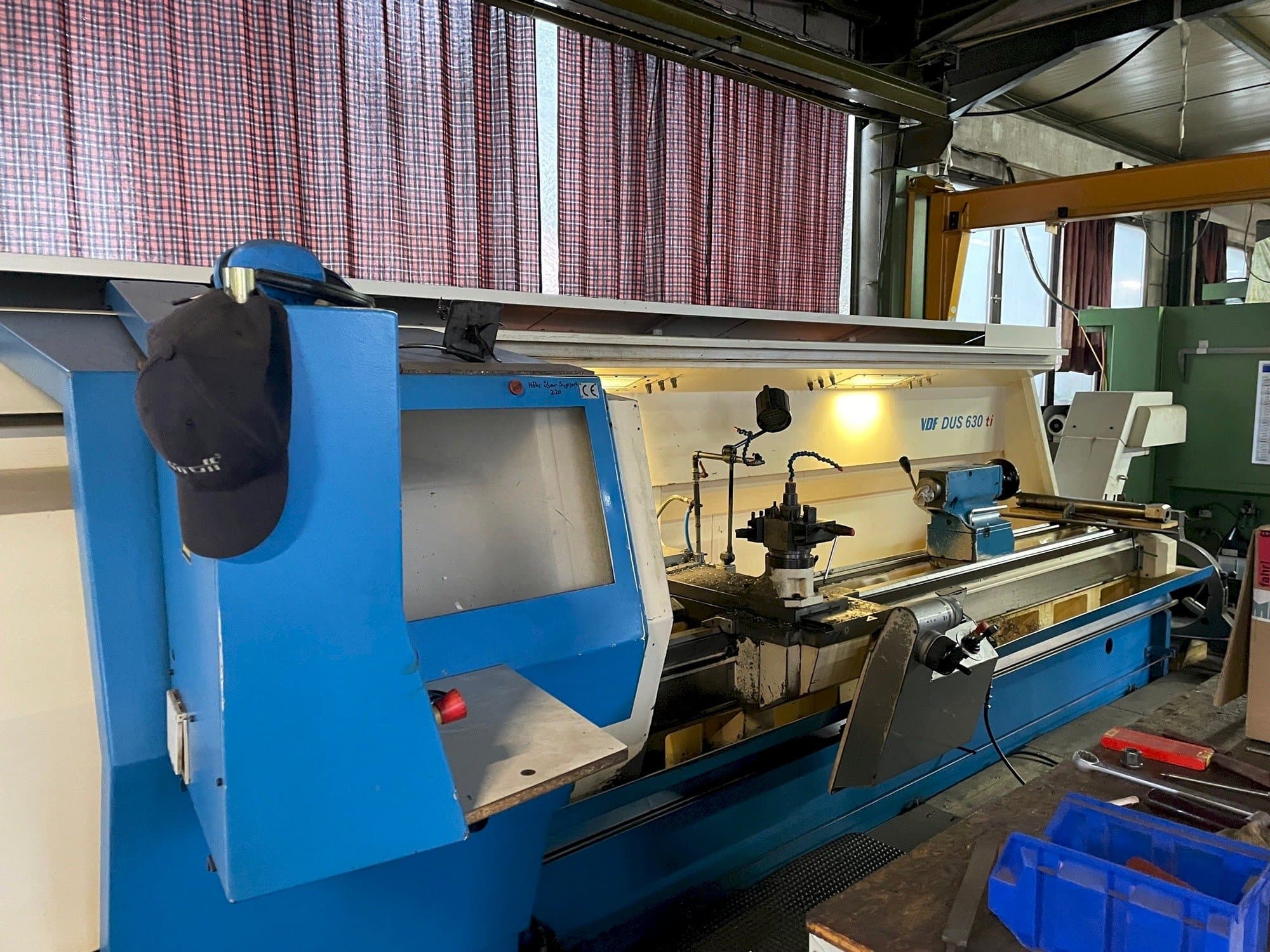 Vista frontal de la máquina VDF BOEHRINGER