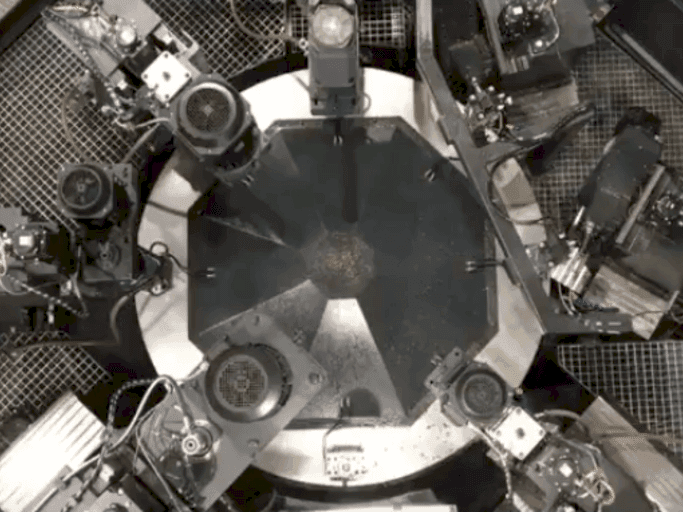 Vista frontal de la máquina IBERMACH Transfer