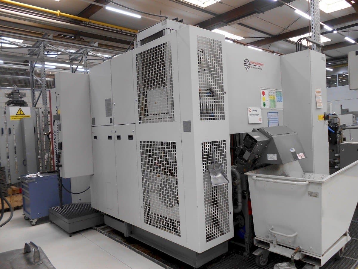 Vista lateral izquierda de la máquina Heckert HEC 500 D XXL