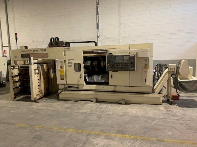 Vista frontal de la máquina NAKAMURA-TOME TW-20