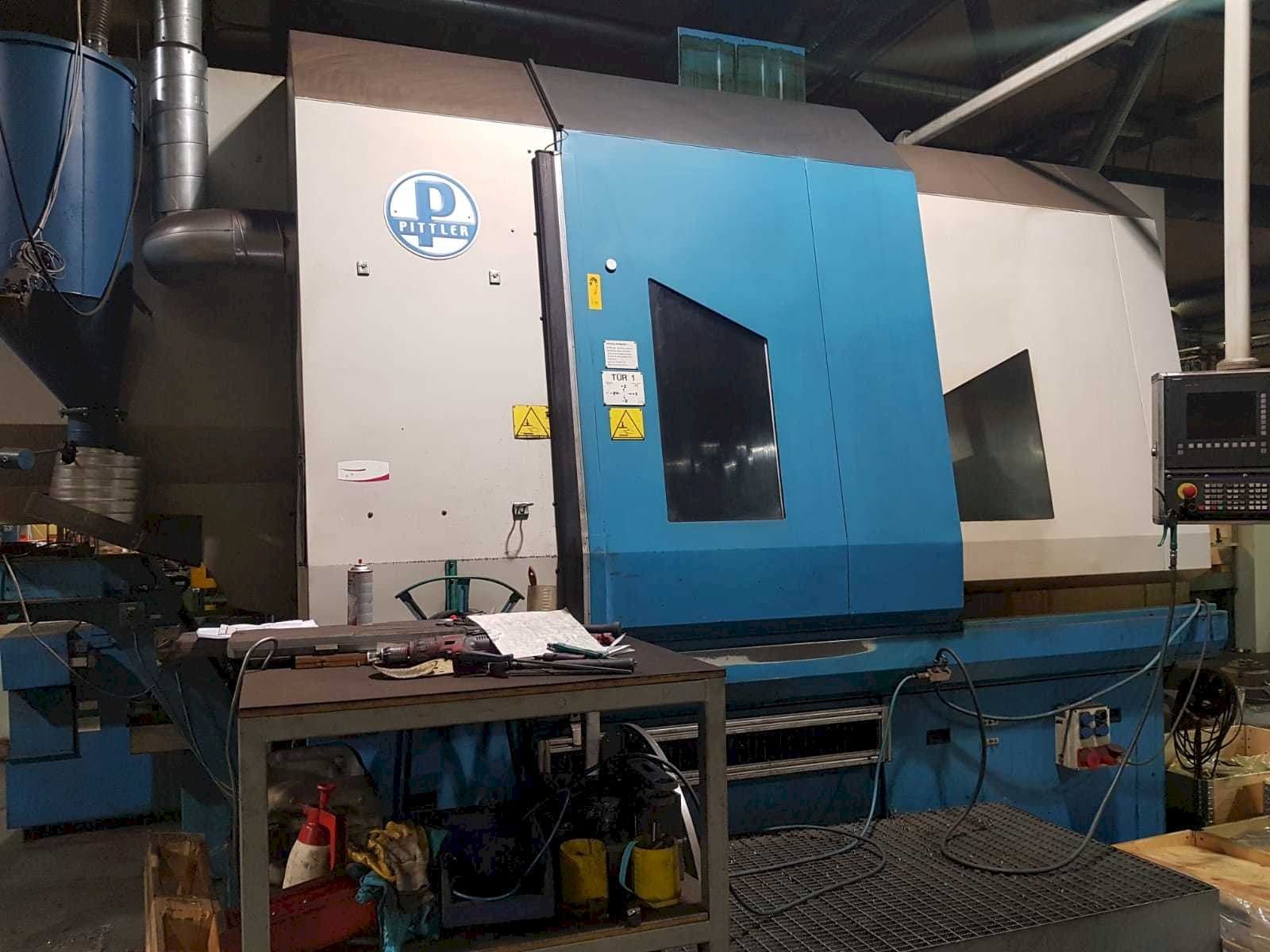 Vista frontal de la máquina Pittler PV 1000
