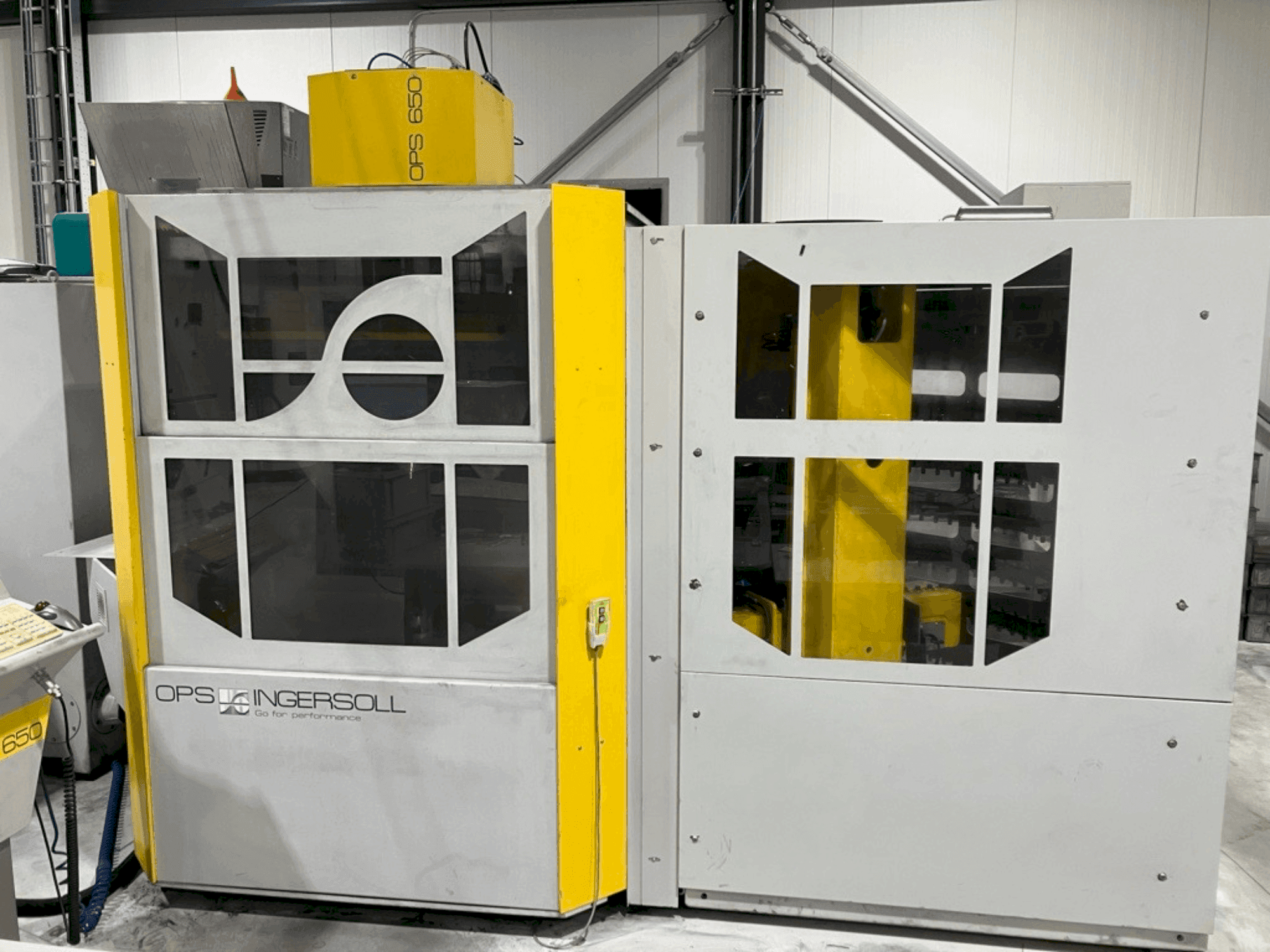 Vista frontal de la máquina OPS INGERSOLL 650