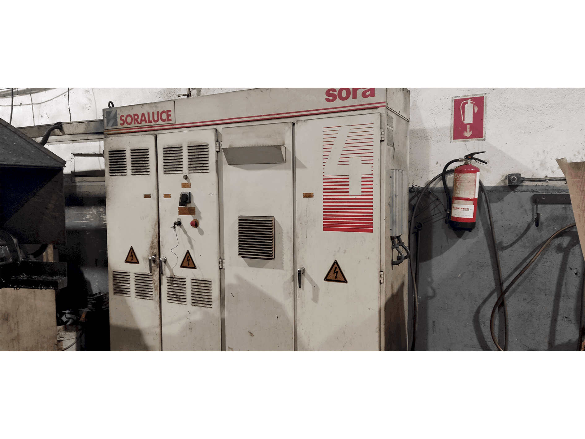 Vista frontal de la máquina Soraluce SORA 4