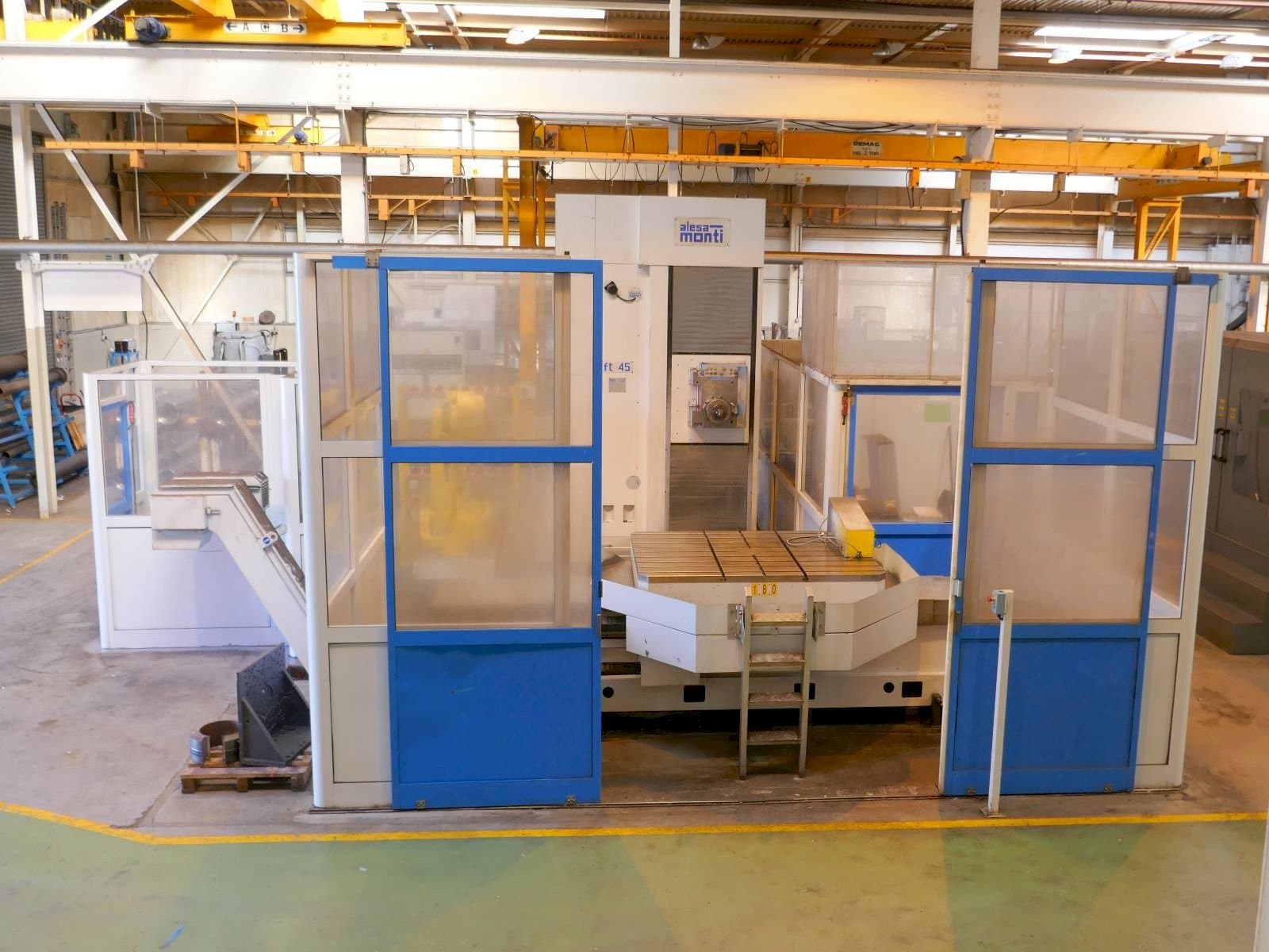 Vista frontal de la máquina ALESA MONTI FT 45 TG