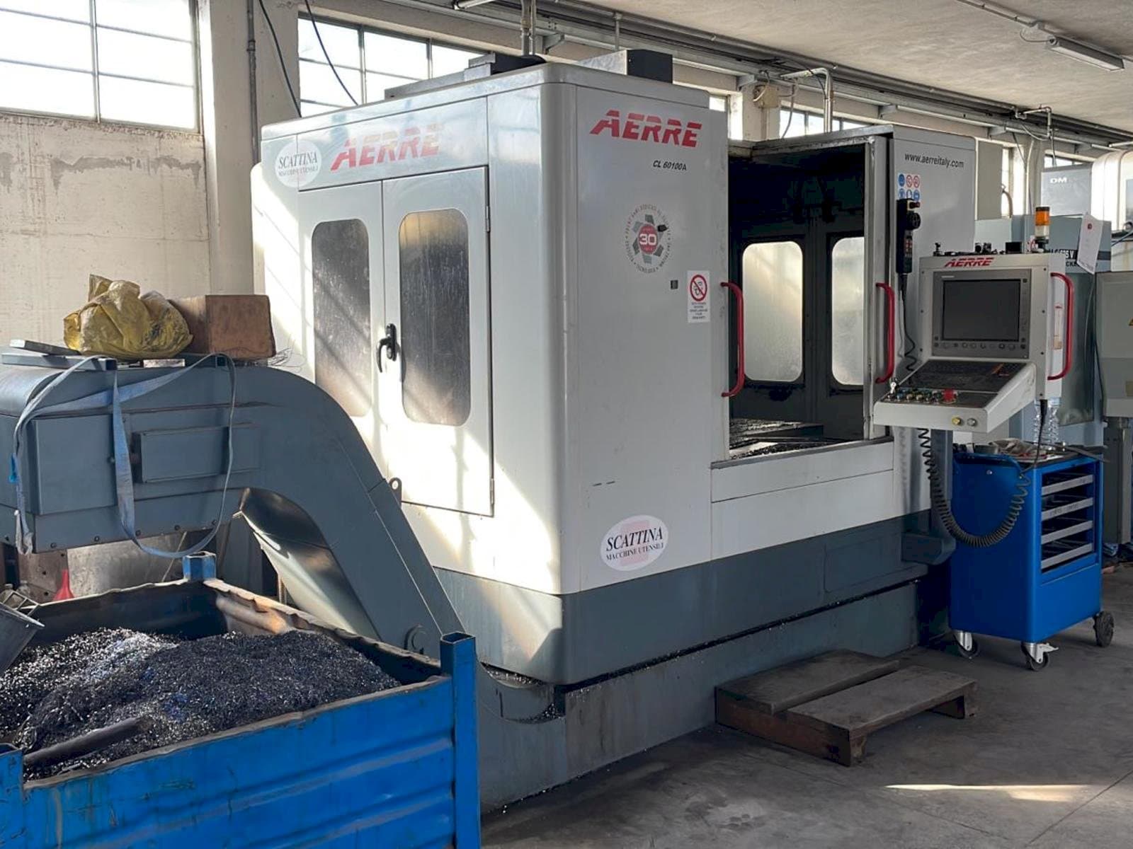 Vista frontal de la máquina AERRE CL60 100A