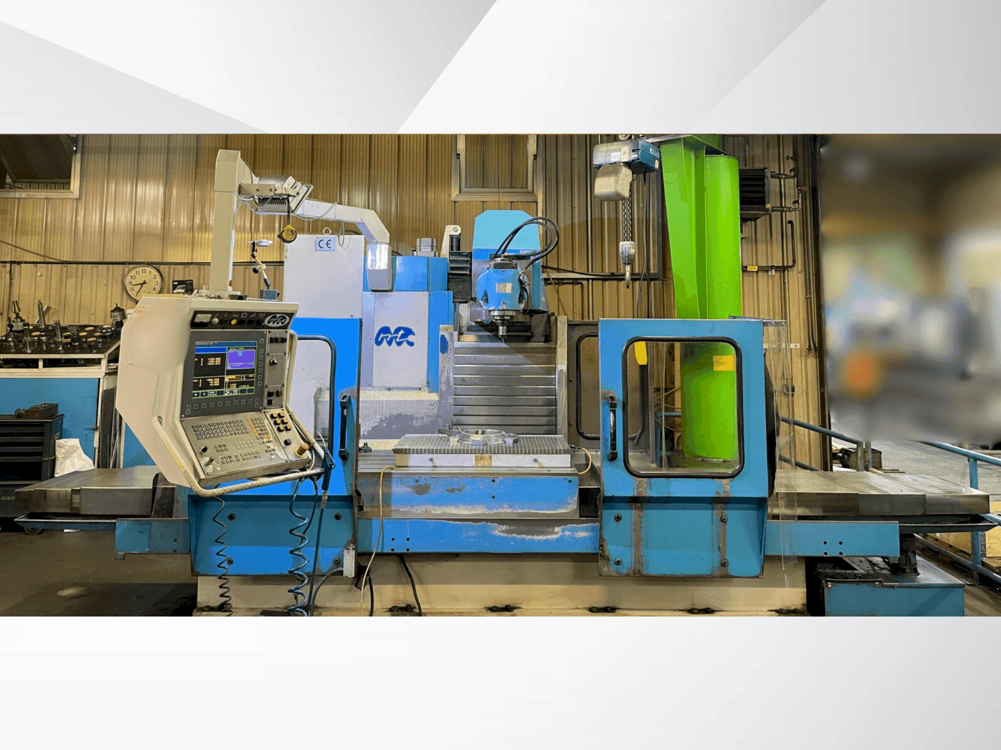 Vista frontal de la máquina MTE Kompakt Plus