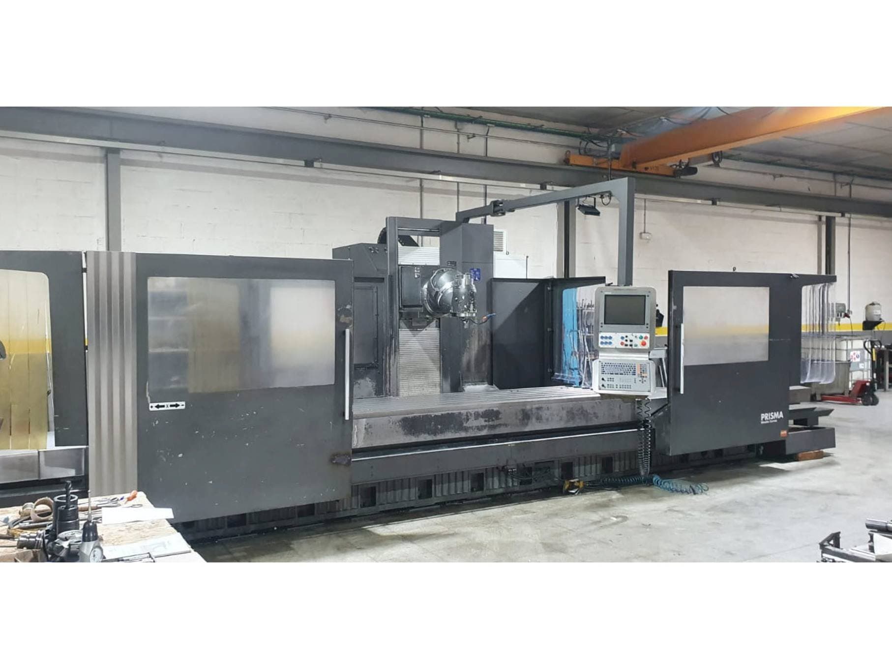 Vista frontal de la máquina Correa Prisma 35