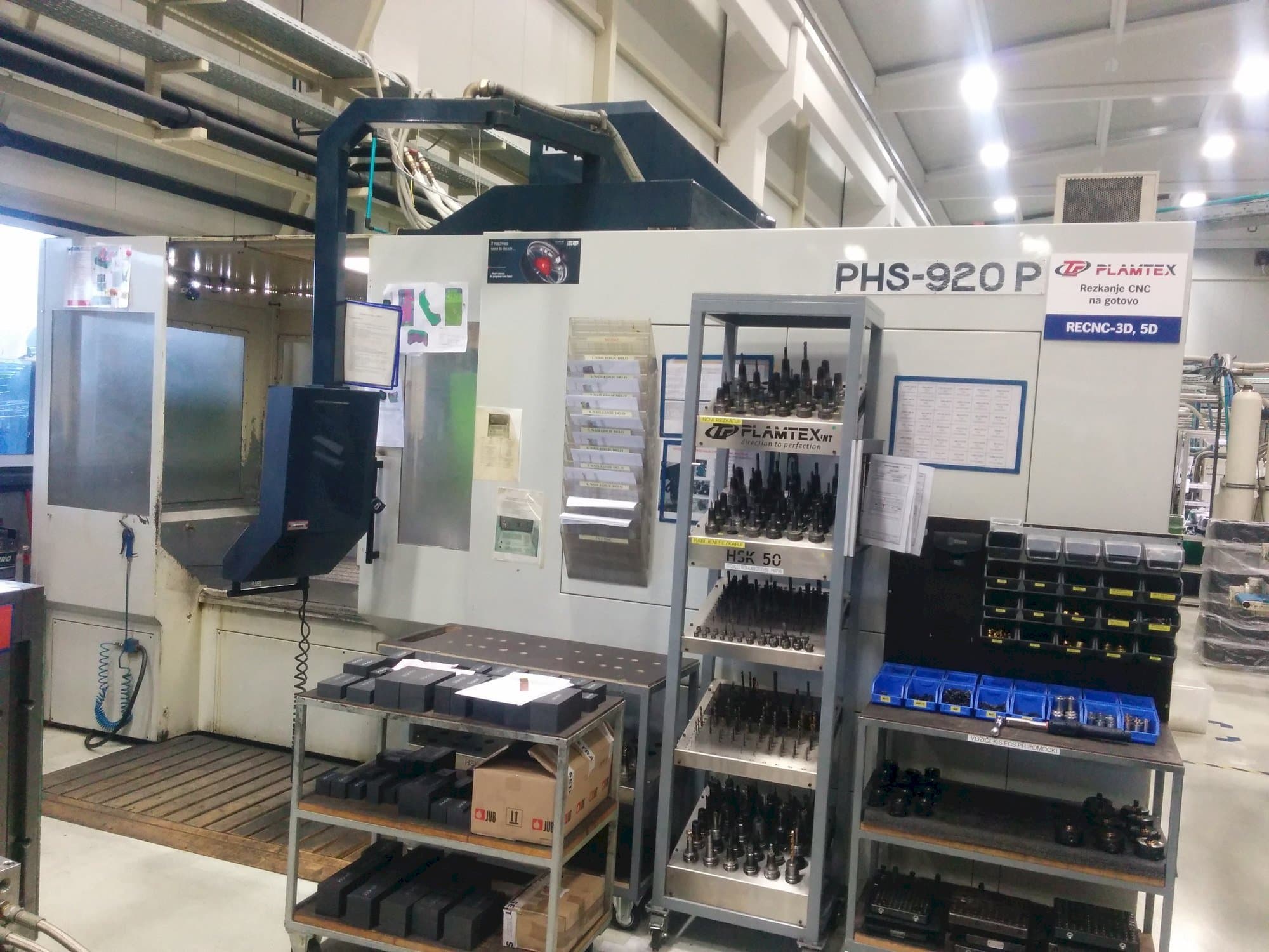 Vista frontal de la máquina Parpas PHS 920P