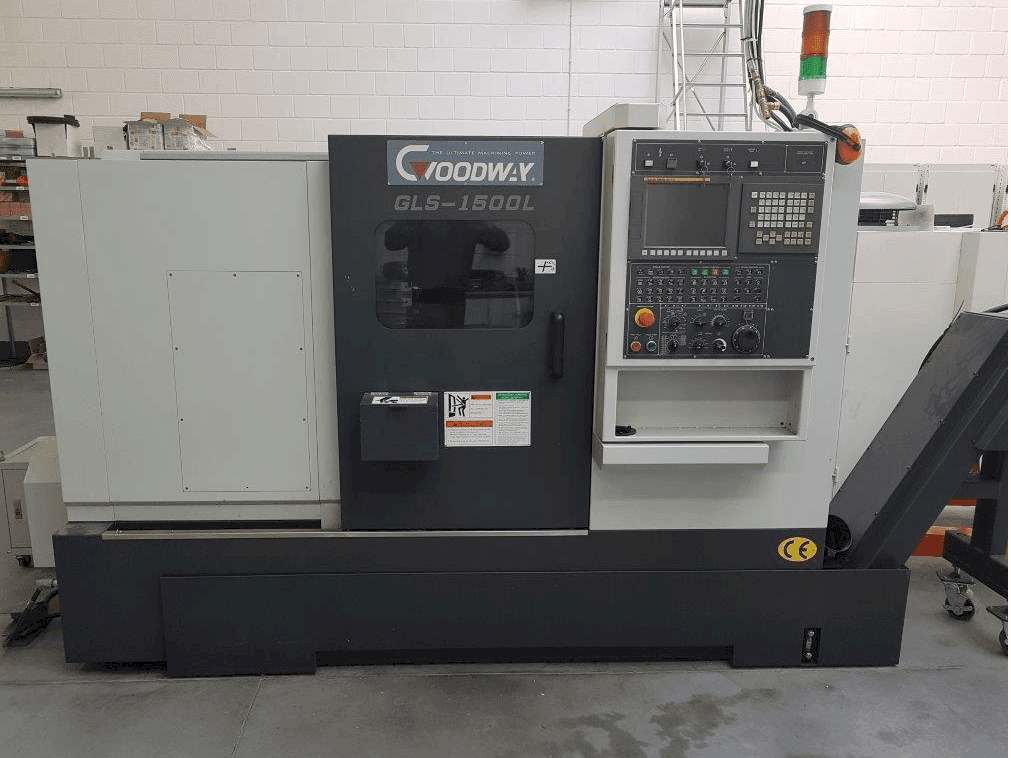 Vista frontal de la máquina Goodway GLS-1500L