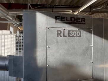 Vista frontal de la máquina FELDER FELDER RL 300
