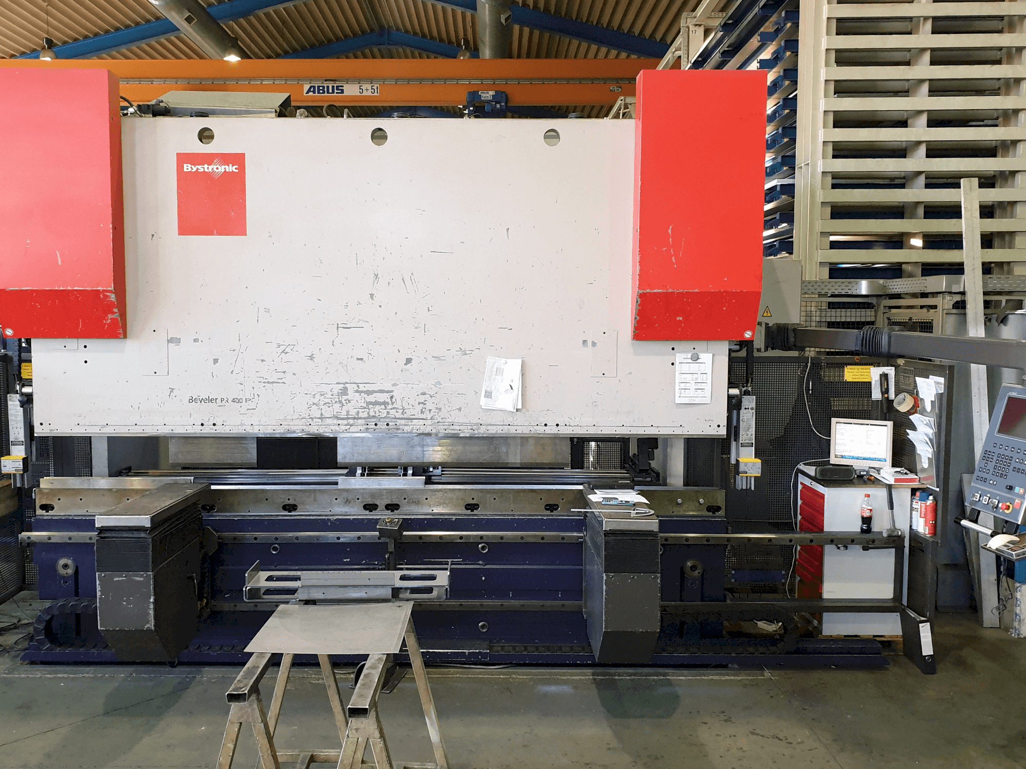 Front view of Bystronic Beyeler PR 400 x 4100 Machine