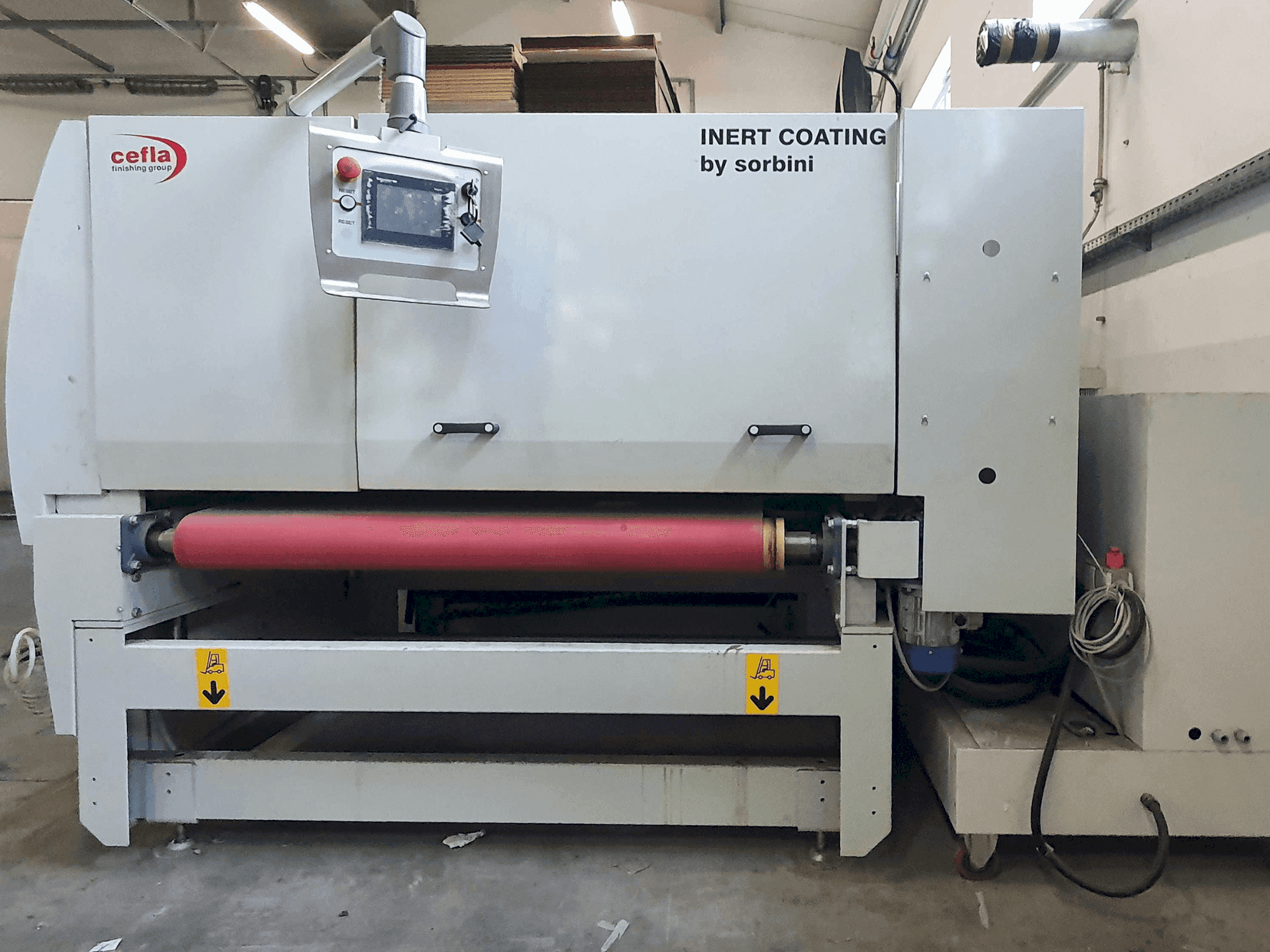 Front view of CEFLA INTER-TEC machine