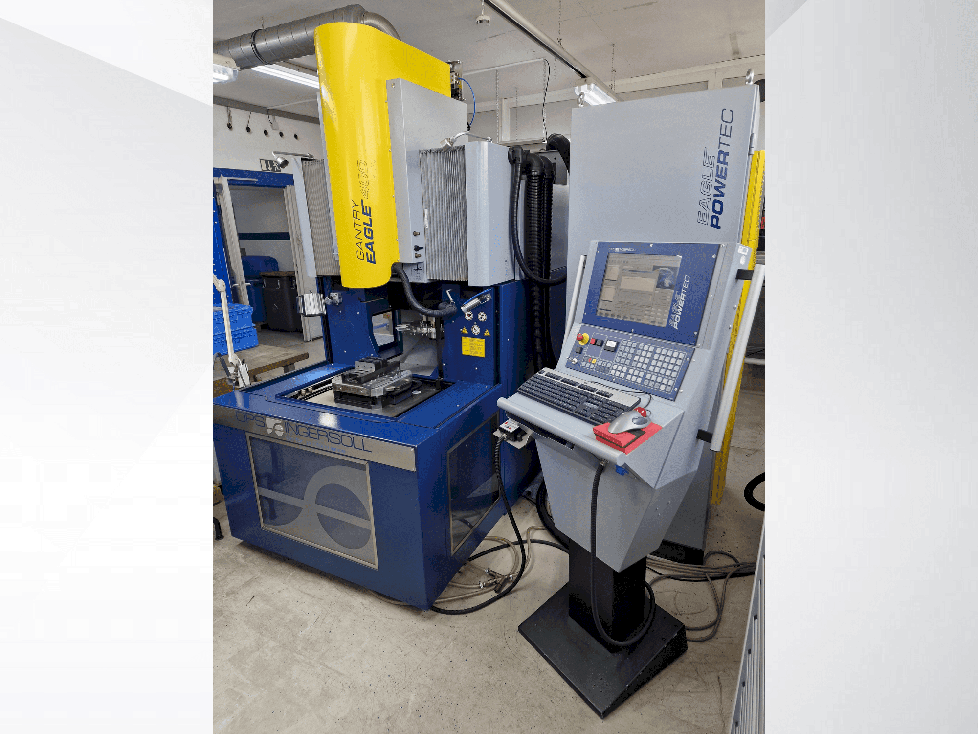 Front view of OPS INGERSOLL Eagle 400 machine