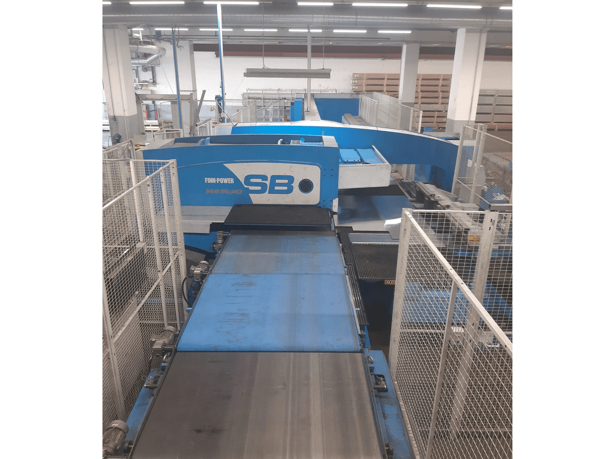 Front view of Prima Power SB8 machine