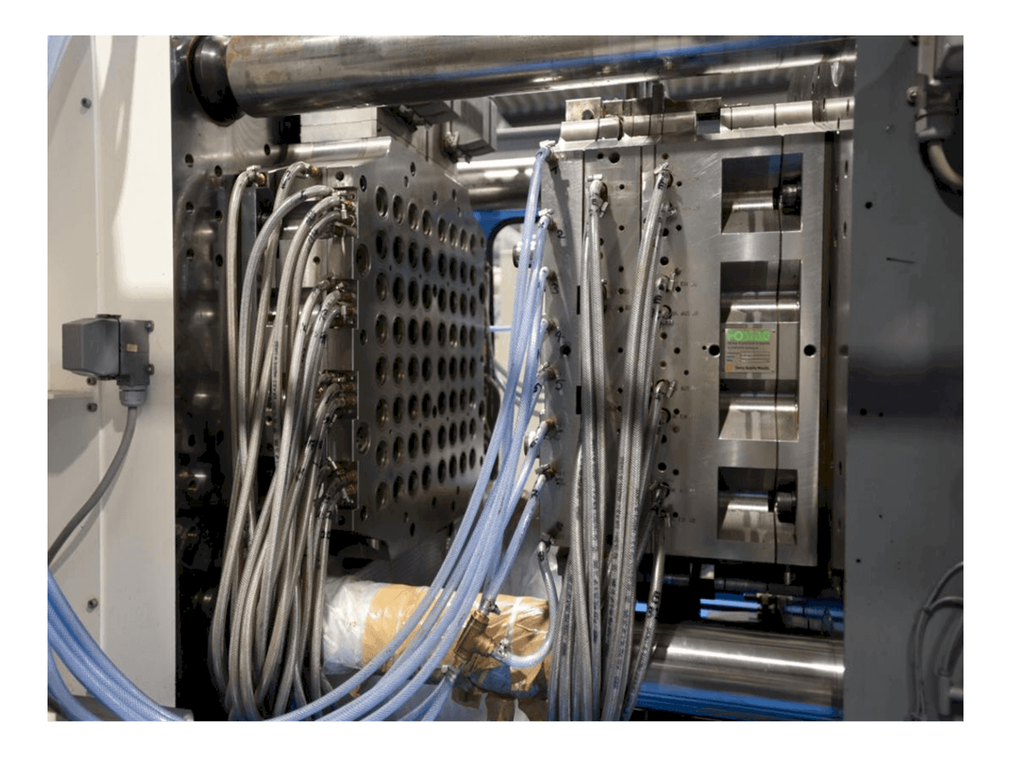 Side view of FOSTAG 64fold machine