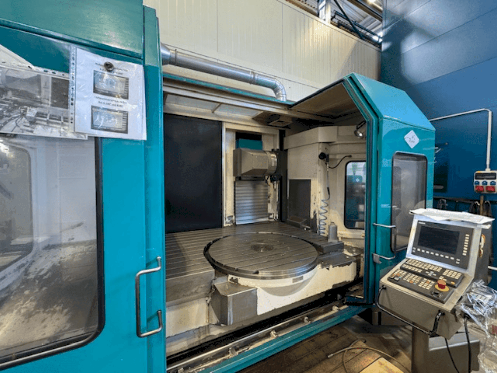 Vista frontal de la máquina OMV BPF-4 1200