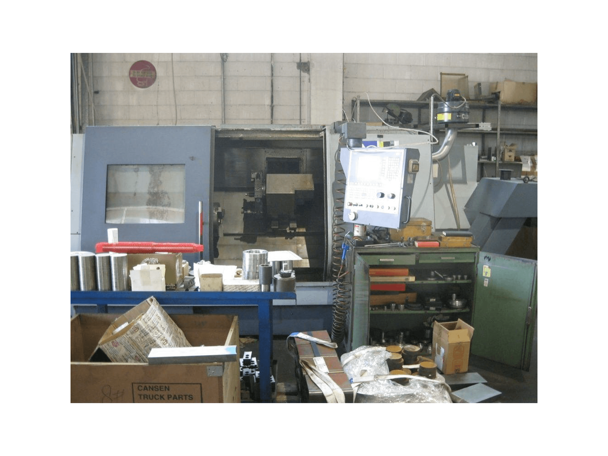 Front view of EMCO PADOVANI 500 machine