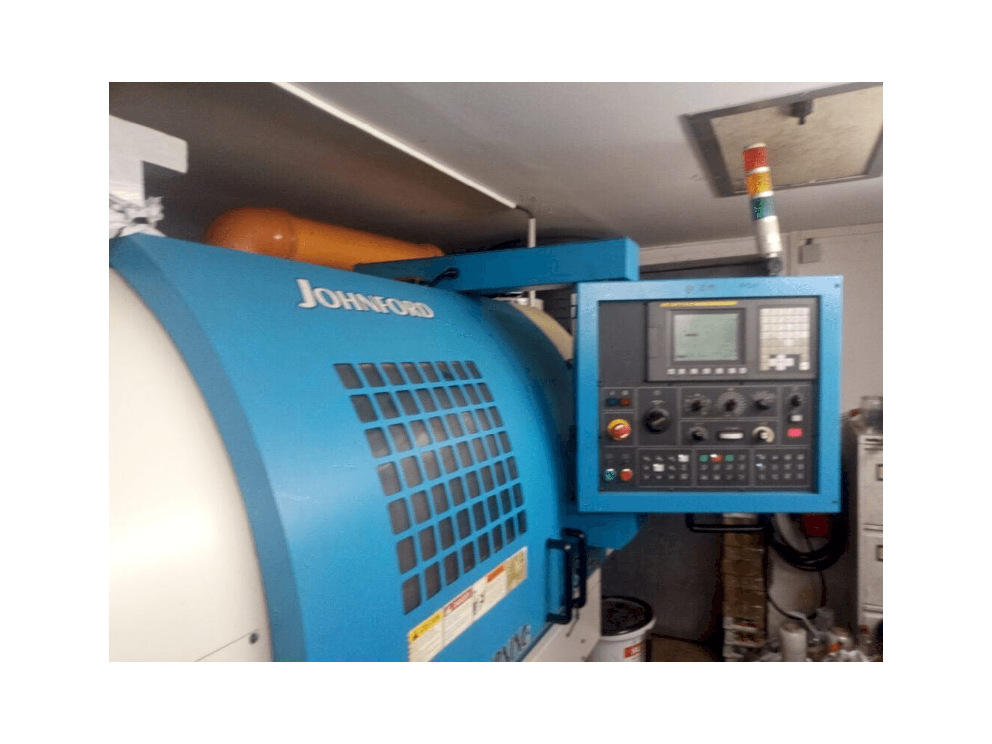 Front view of Johnford SL-40 machine