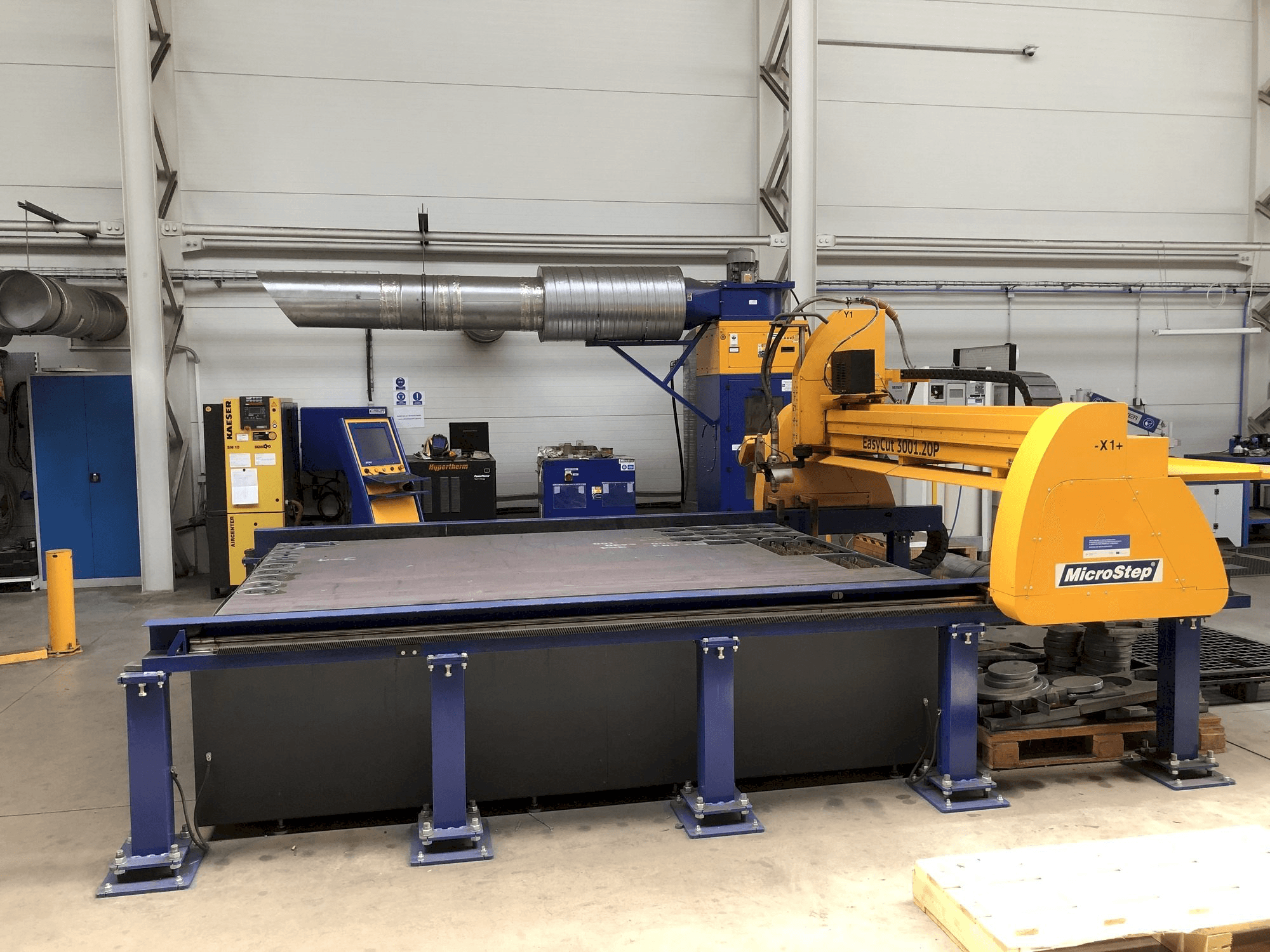 Front view of MicroStep Easy Cut 3001.20P machine