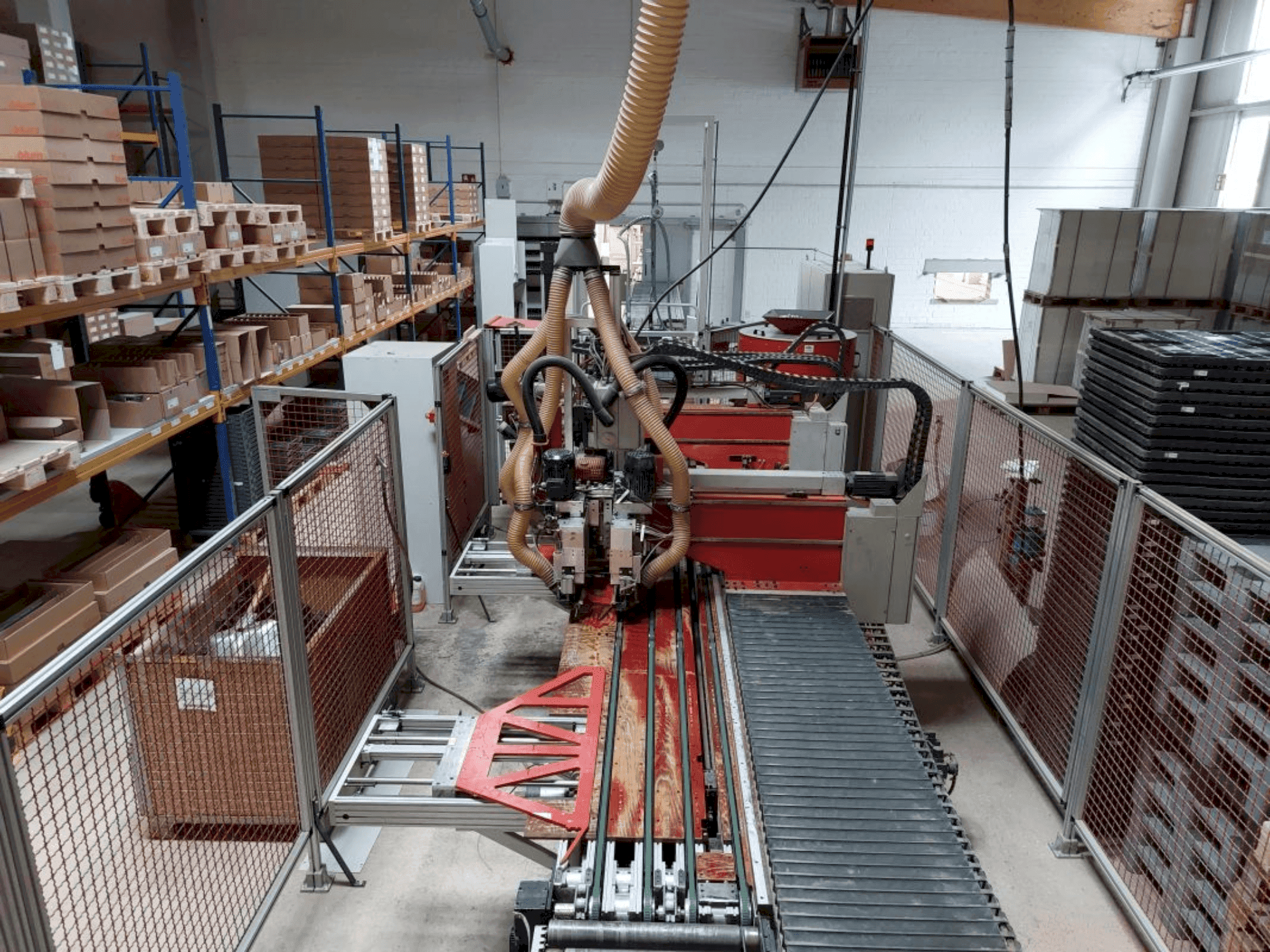 Front view of Priess & Horstmann BMA-DLS-CNC machine