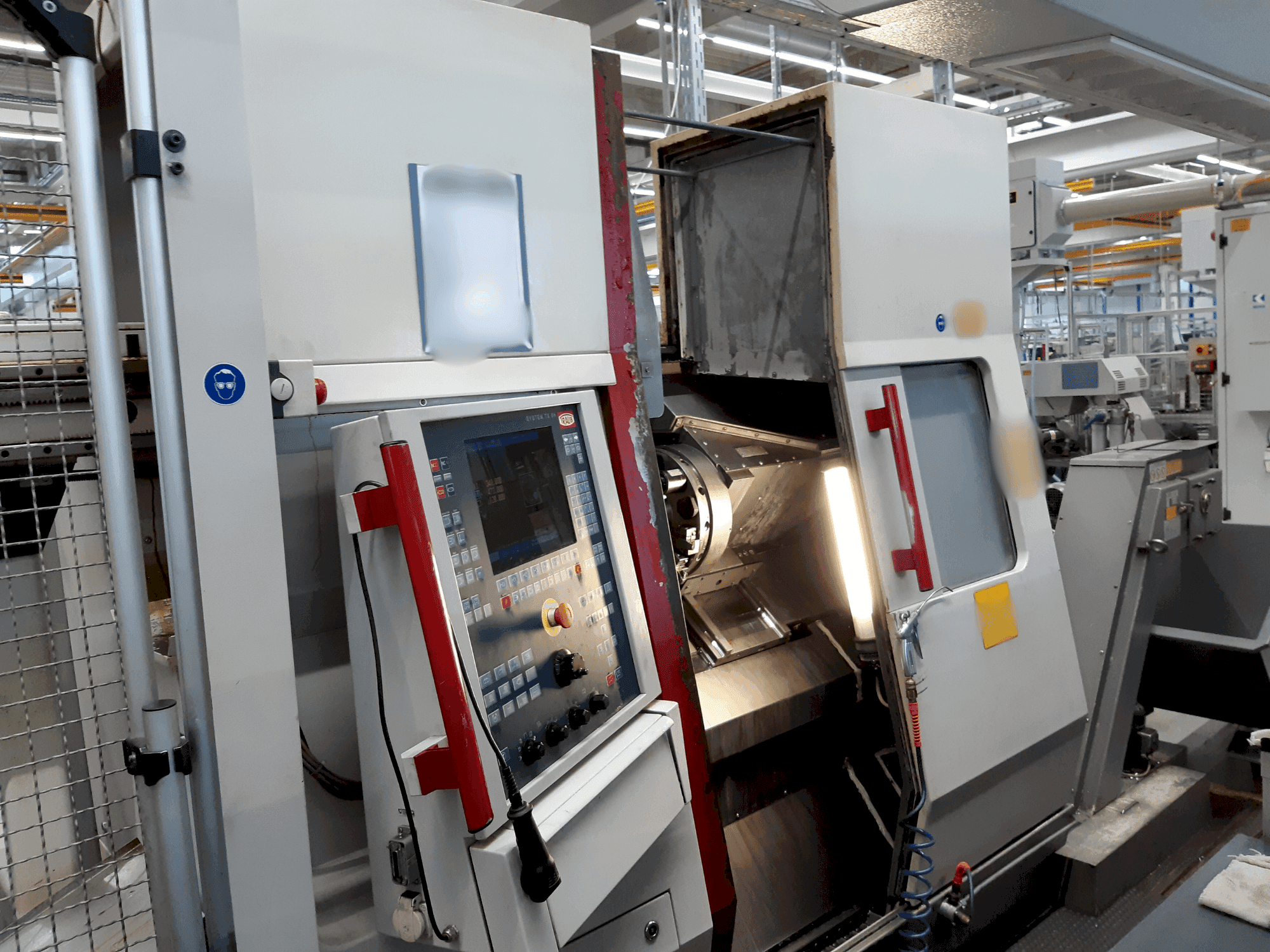 Front view of TRAUB TNA 300 machine