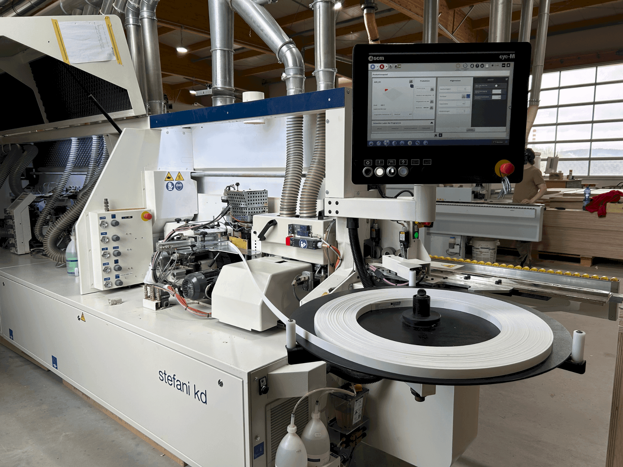 Front view of SCM Stefani kd hp machine